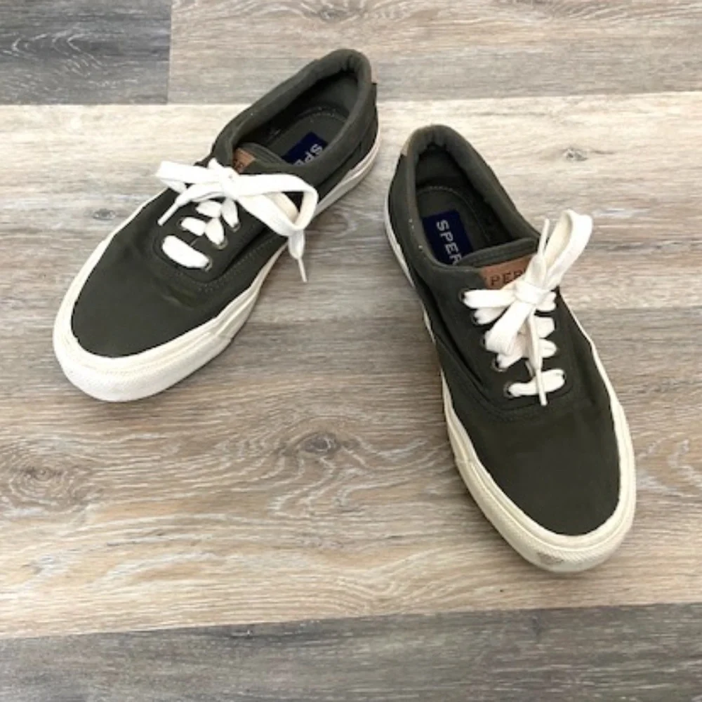 Sperry | Men's Green Top Sider Comfy Sneaker 7.5
